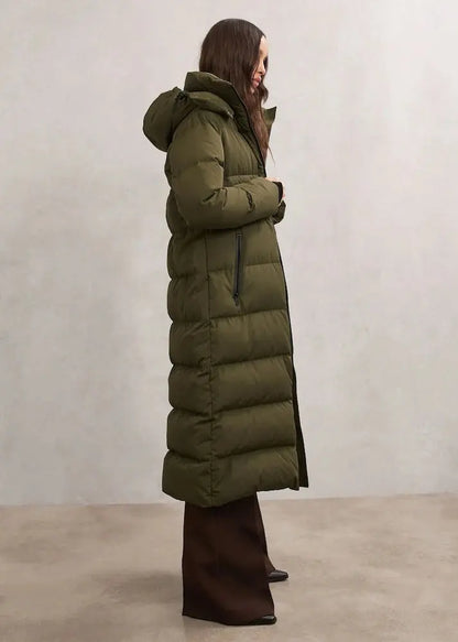 Puffer Jacket With Hoodie