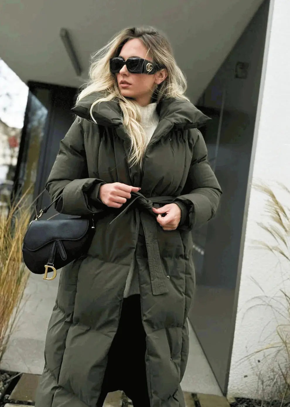 Puffer Jacket With Hoodie