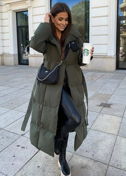 Puffer Jacket With Hoodie